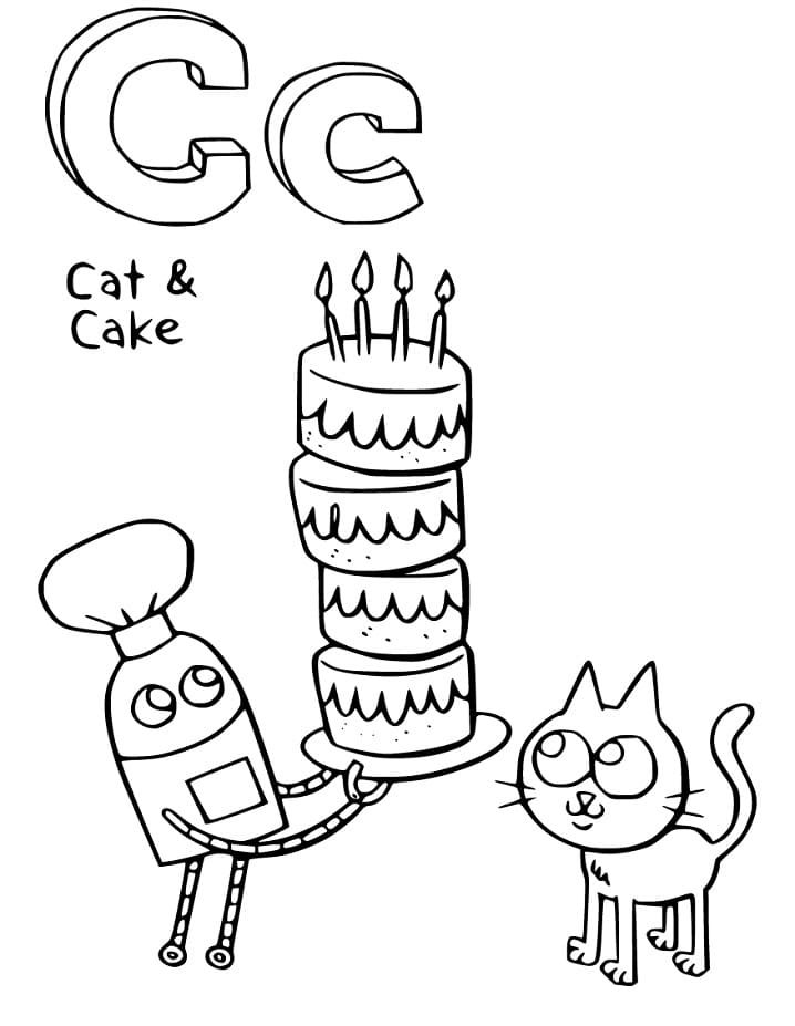 StoryBots Letter C Coloring Game StoryBots Letter C