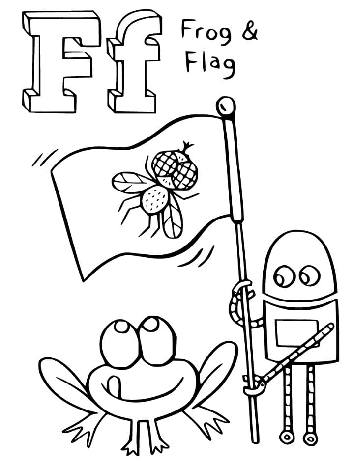 StoryBots Letter F Coloring Game StoryBots Letter F