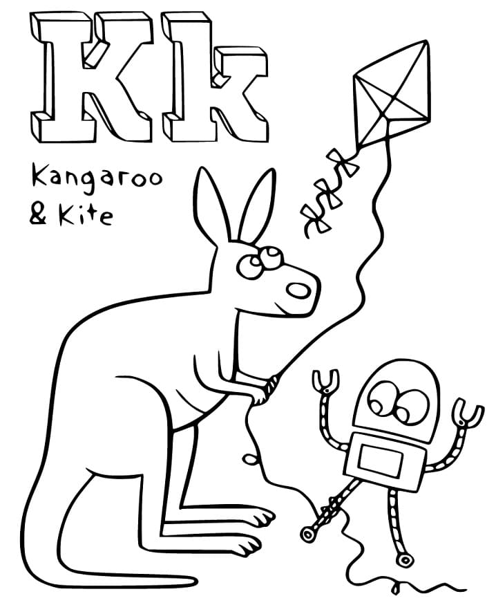 StoryBots Letter K Coloring Game StoryBots Letter K