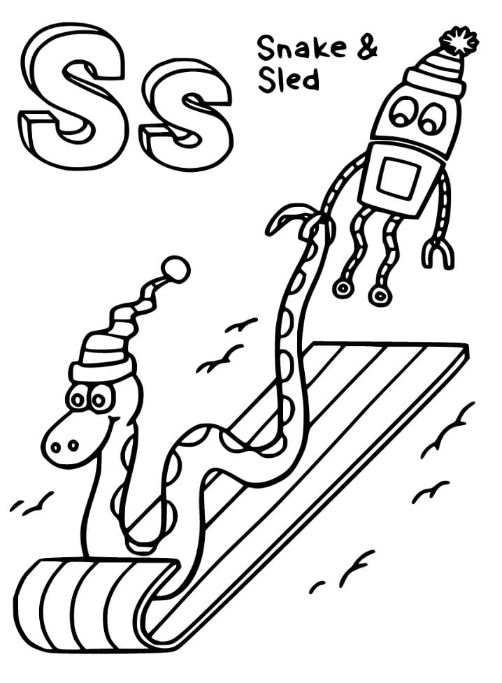 StoryBots Letter S Coloring Game StoryBots Letter S