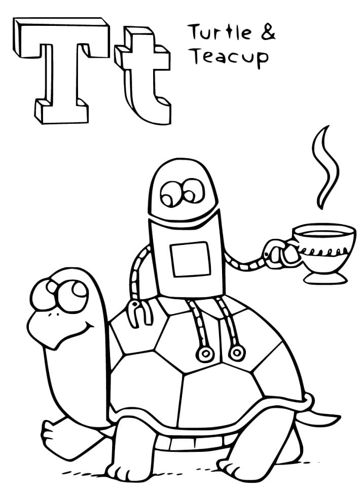 StoryBots Letter T Coloring Game StoryBots Letter T