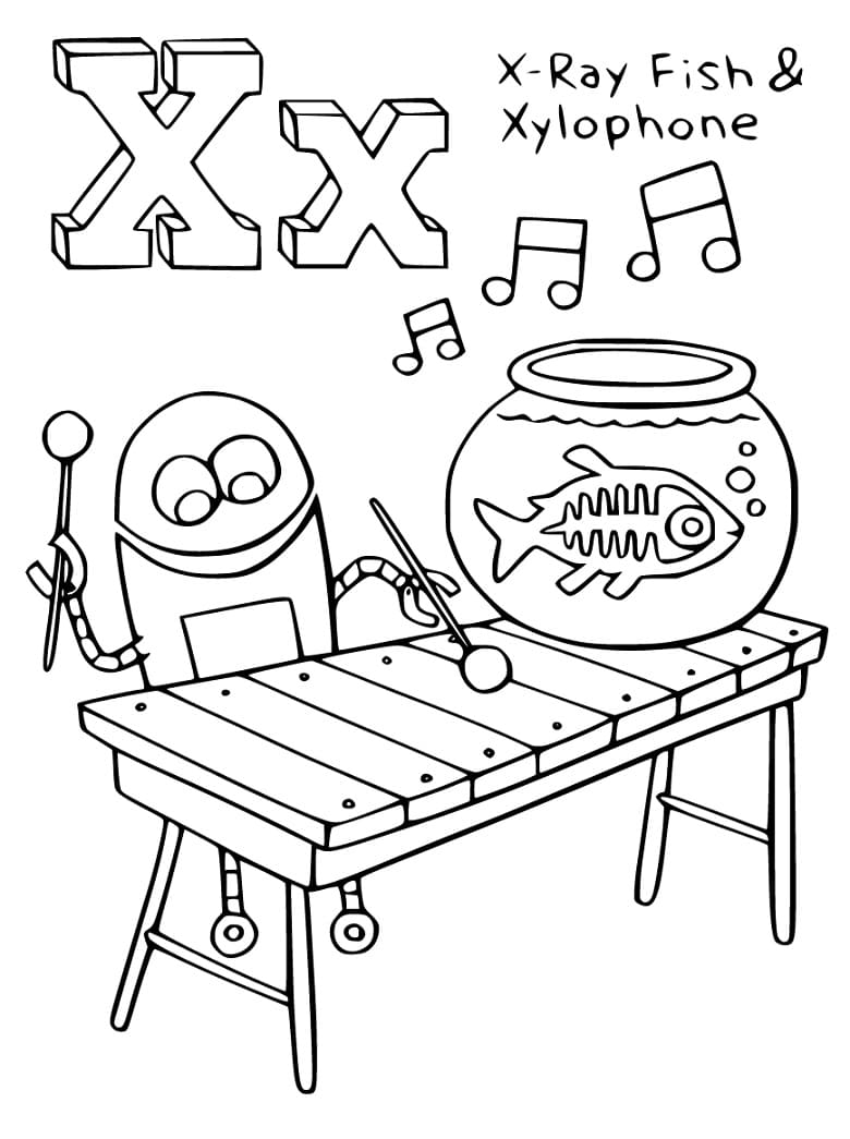 StoryBots Letter X Coloring Game StoryBots Letter X