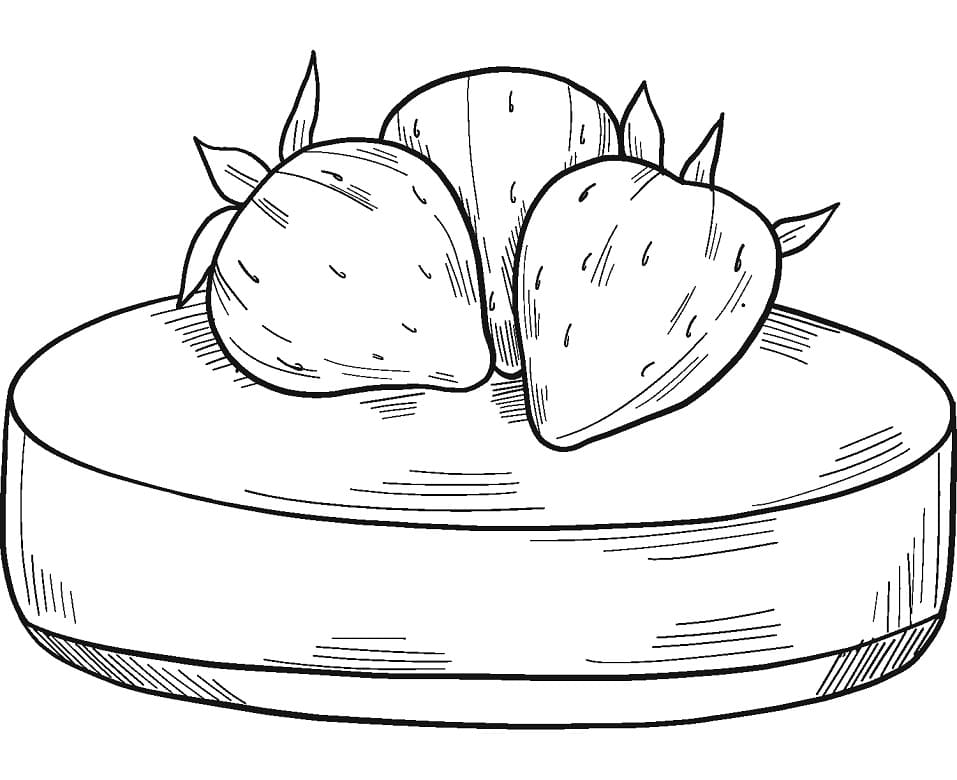 Strawberry Cake for Kid