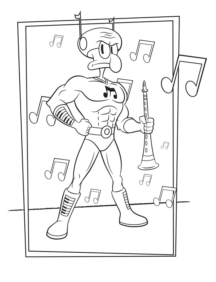 Strong Squidward Tentacles