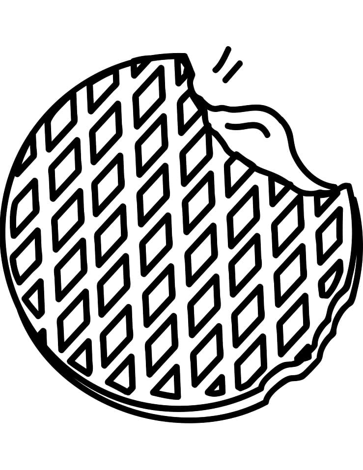 Stroopwafel Coloring Game Stroopwafel
