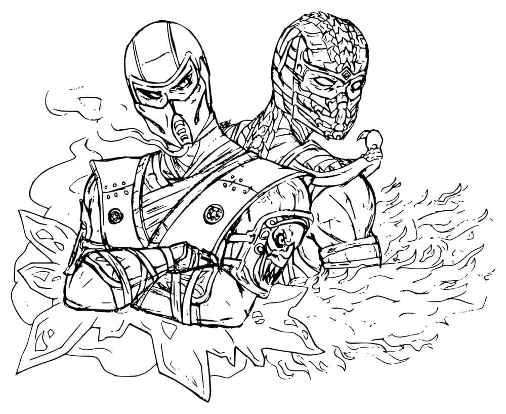 Sub-Zero with Scorpion Coloring Game Sub-Zero with Scorpion