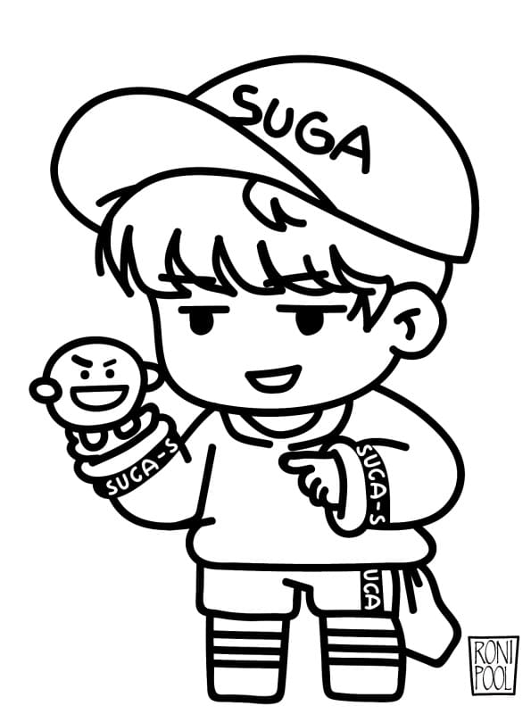 Suga from BT21