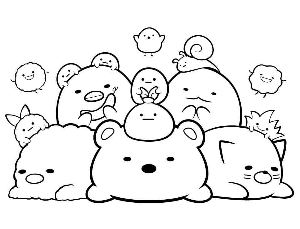 Sumikko Gurashi Characters