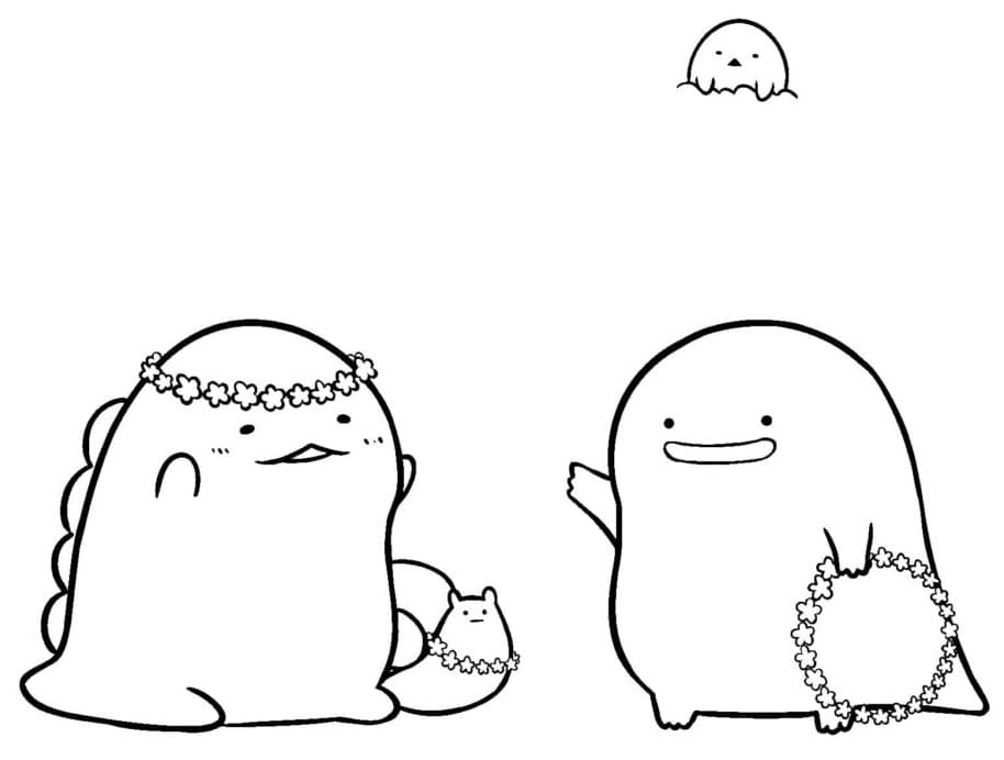 Sumikko Gurashi Having Fun