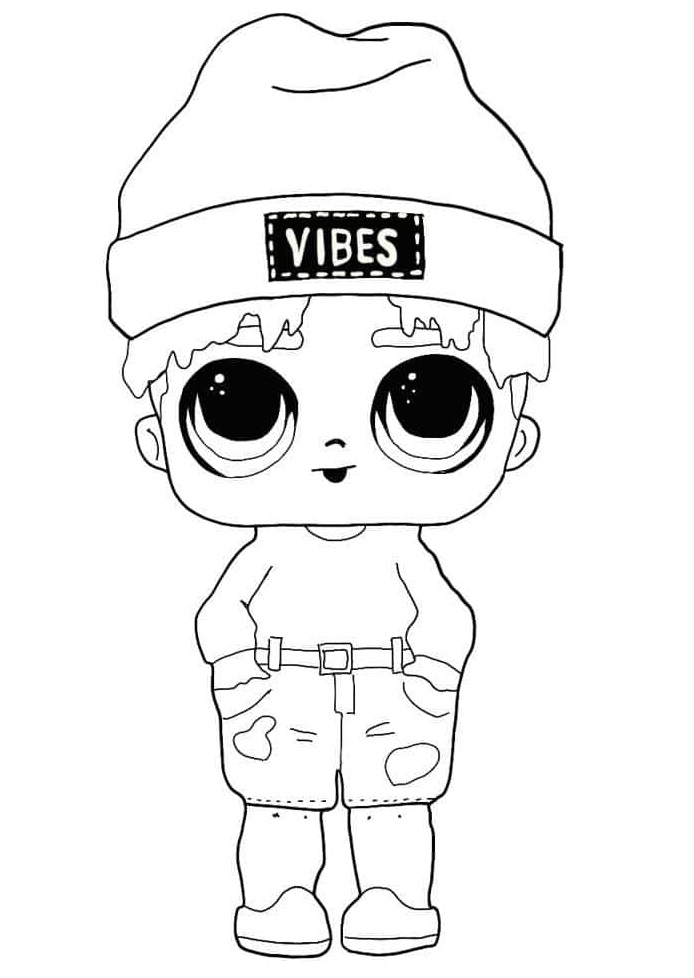 Sunny LOL Boys Coloring Game Sunny LOL Boys