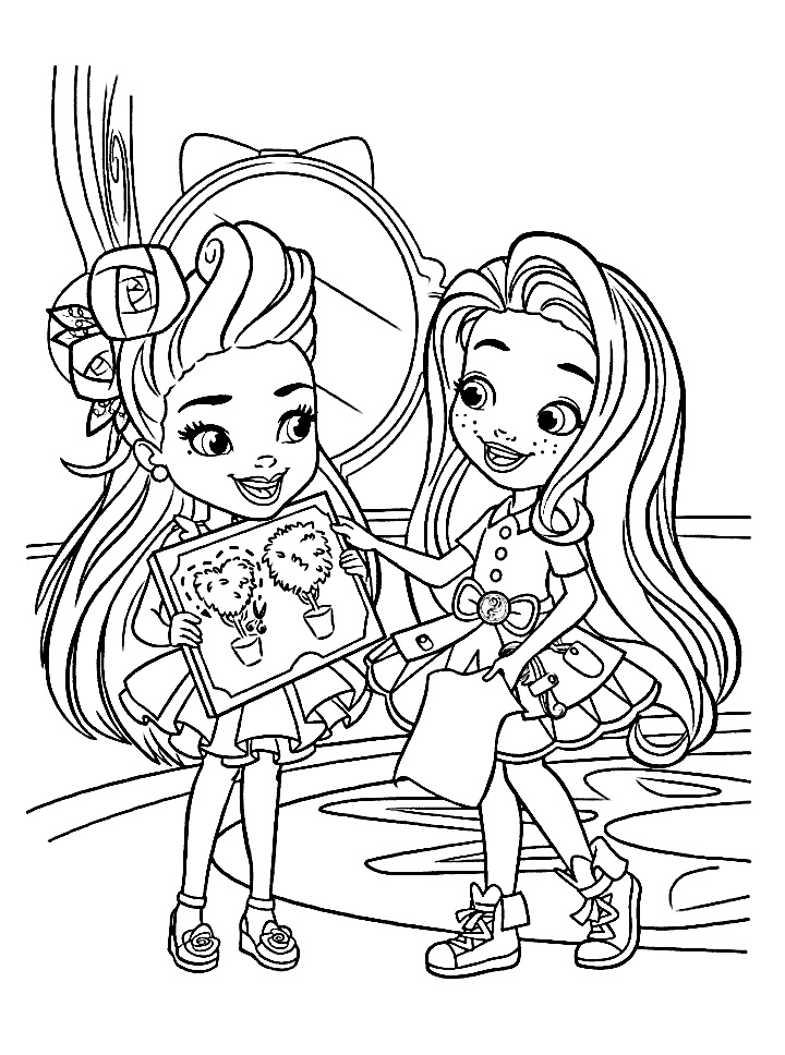 Rox from Sunny Day Coloring - Play Free Coloring Game Online