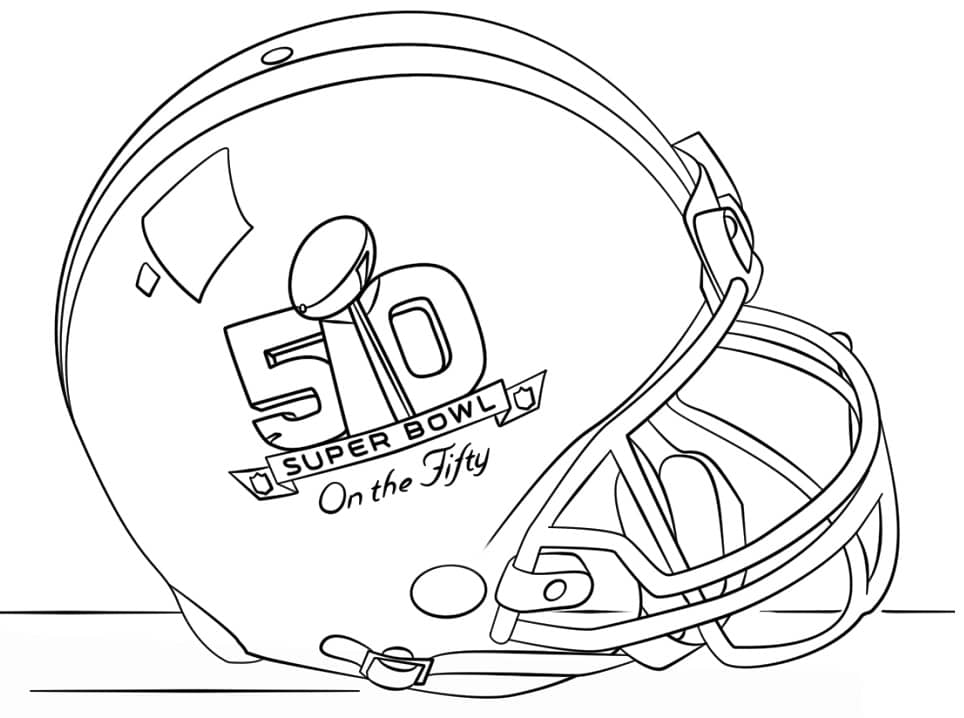 Super Bowl 2016 Helmet