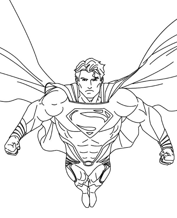 Superman Looks Awesome Coloring Game Superman Looks Awesome
