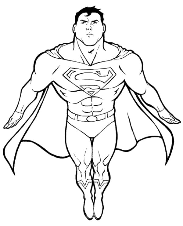Superman for Kids Coloring Game Superman for Kids