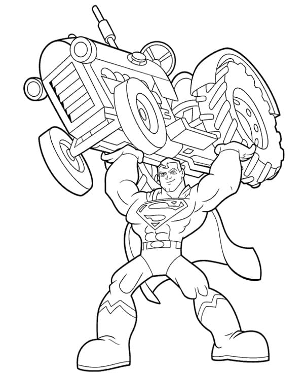 Superman is Strong Coloring Game Superman is Strong