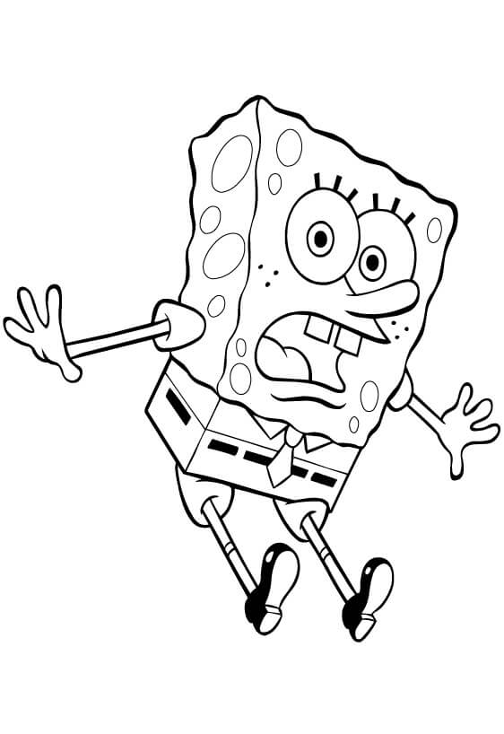 Surprised SpongeBob Coloring Game Surprised SpongeBob