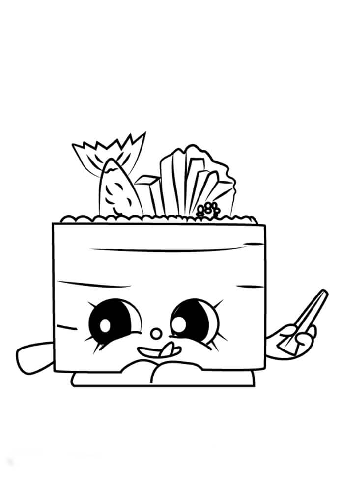 Suzie Sushi Shopkins Coloring Game Suzie Sushi Shopkins