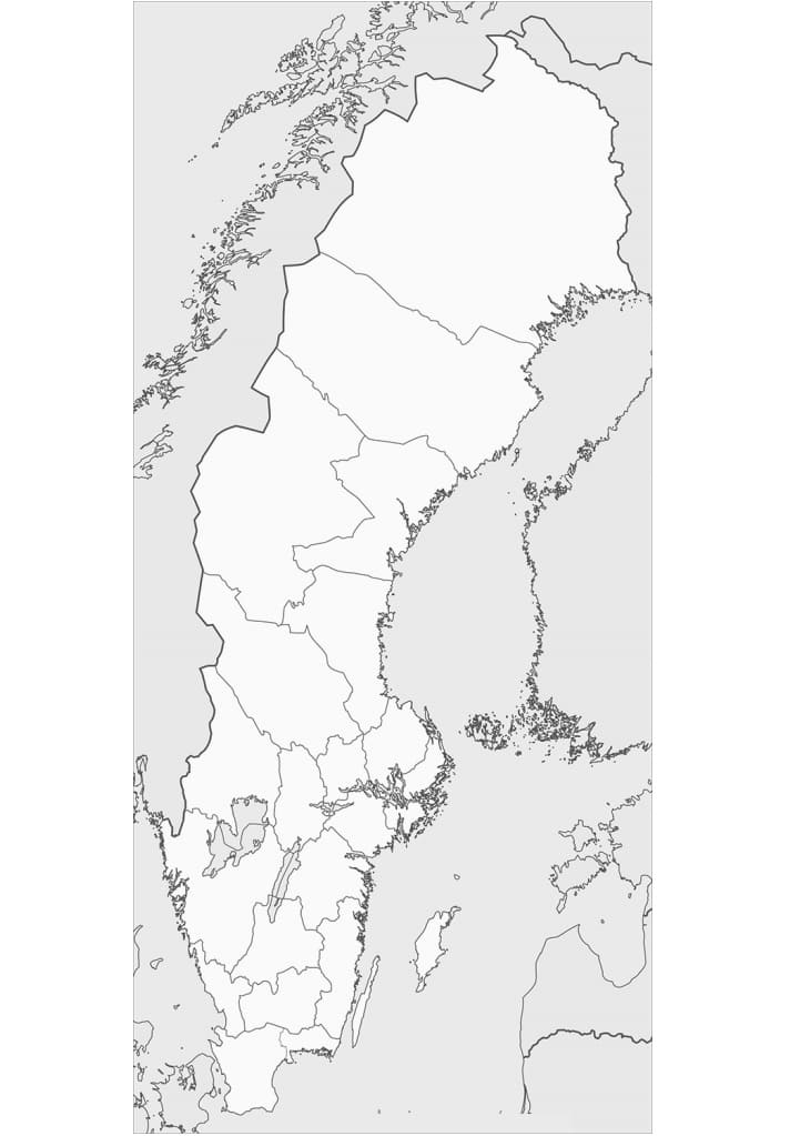 Sweden Map