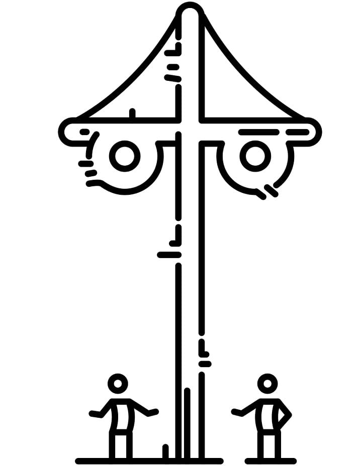 Swedish Maypole