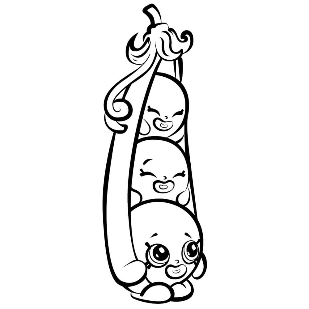 Sweet Pea Shopkins Coloring Game Sweet Pea Shopkins