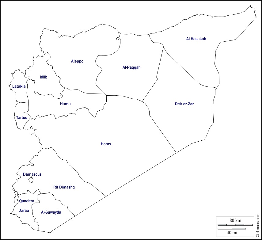 Syria Map