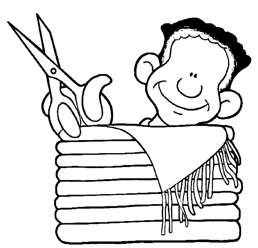 Tailor Cutting Fabric