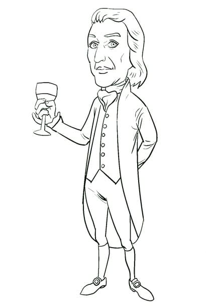 Tall Thomas Jefferson