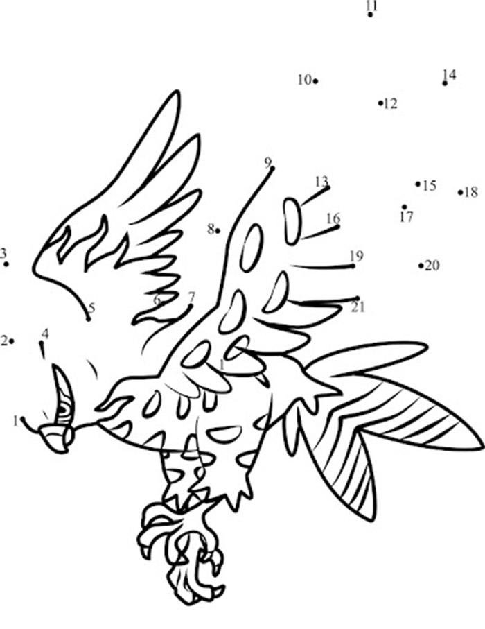 Talonflame Dot to Dot