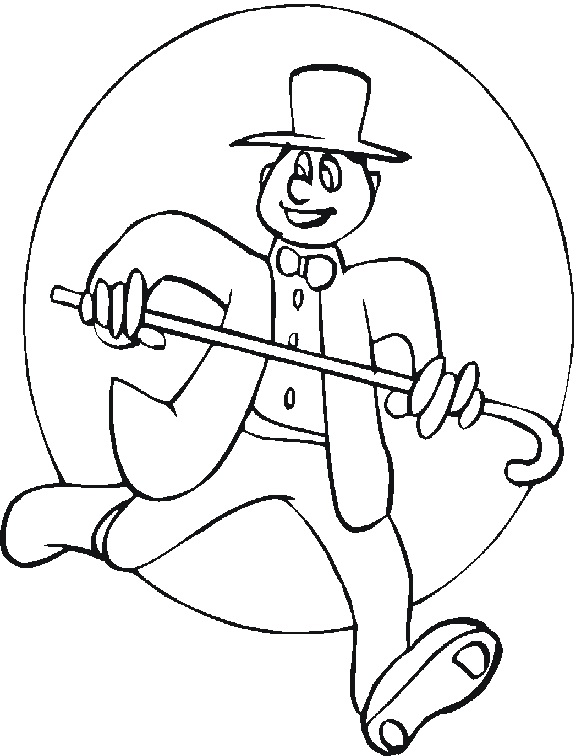 Tap Dancer 1 Coloring Game Tap Dancer 1