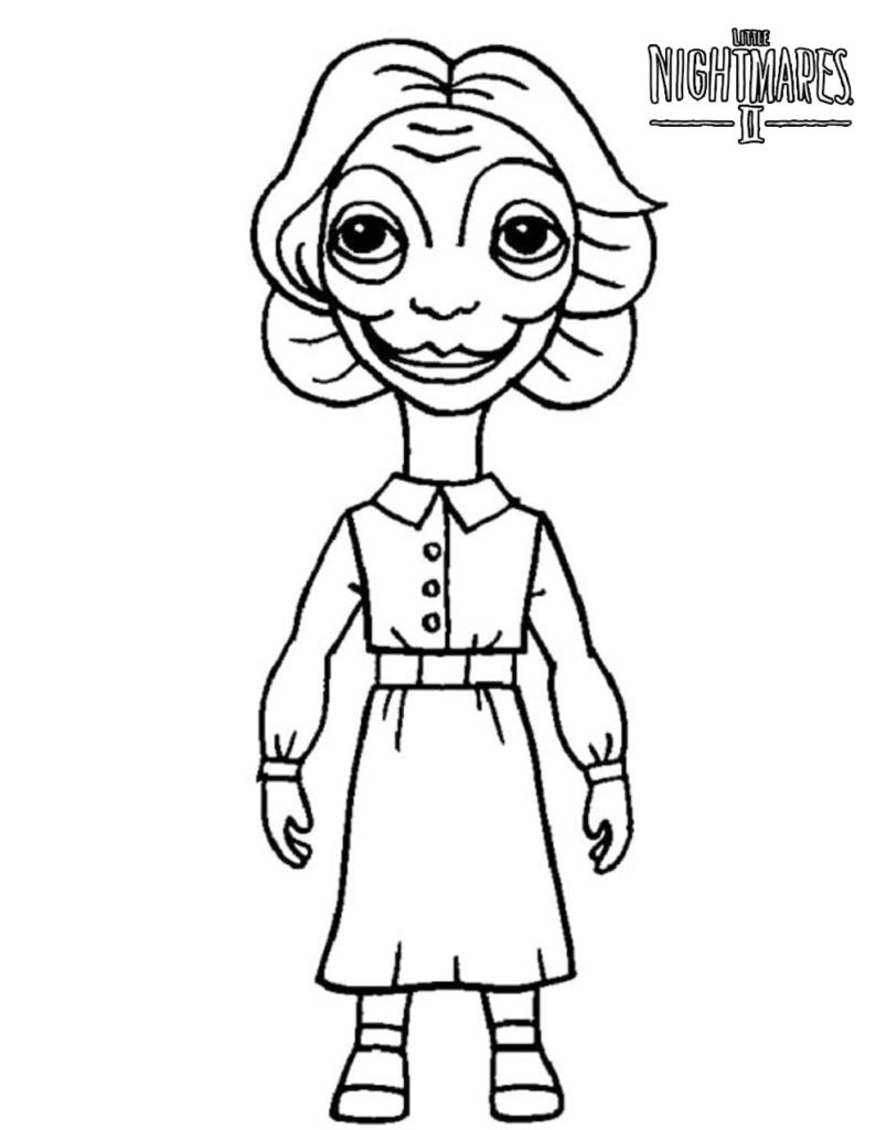 Teacher in Little Nightmares