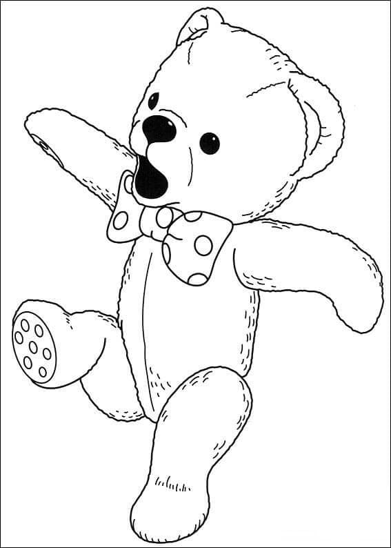 Teddy Bear Falling Coloring Game Teddy Bear Falling
