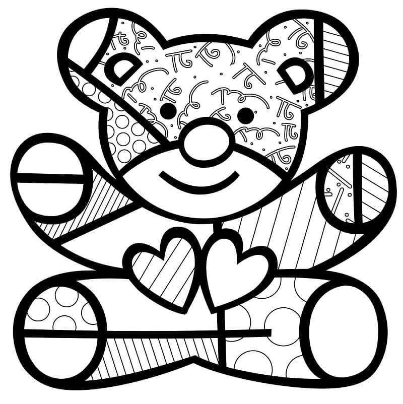 Romero Britto Coloring Games
