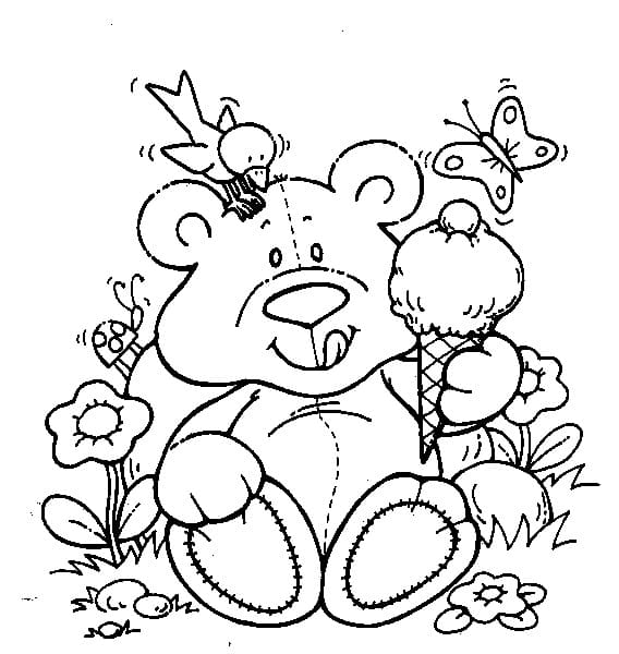 Teddy Bear for Kids Coloring Game Teddy Bear for Kids