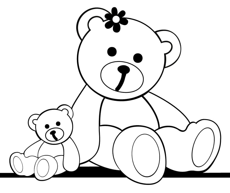Teddy Bears Coloring Game Teddy Bears