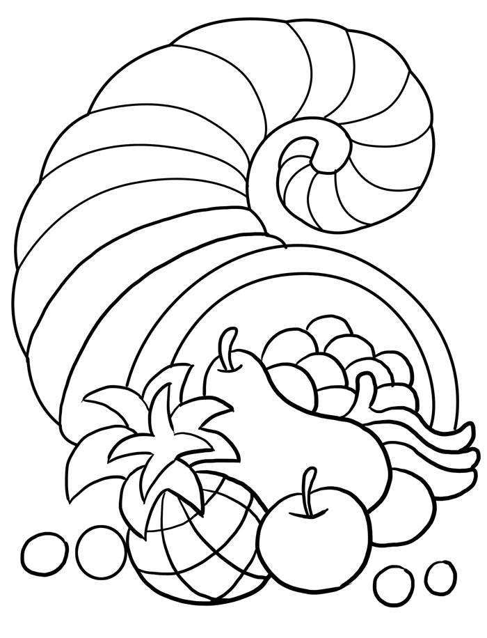 Thanksgiving Cornucopia