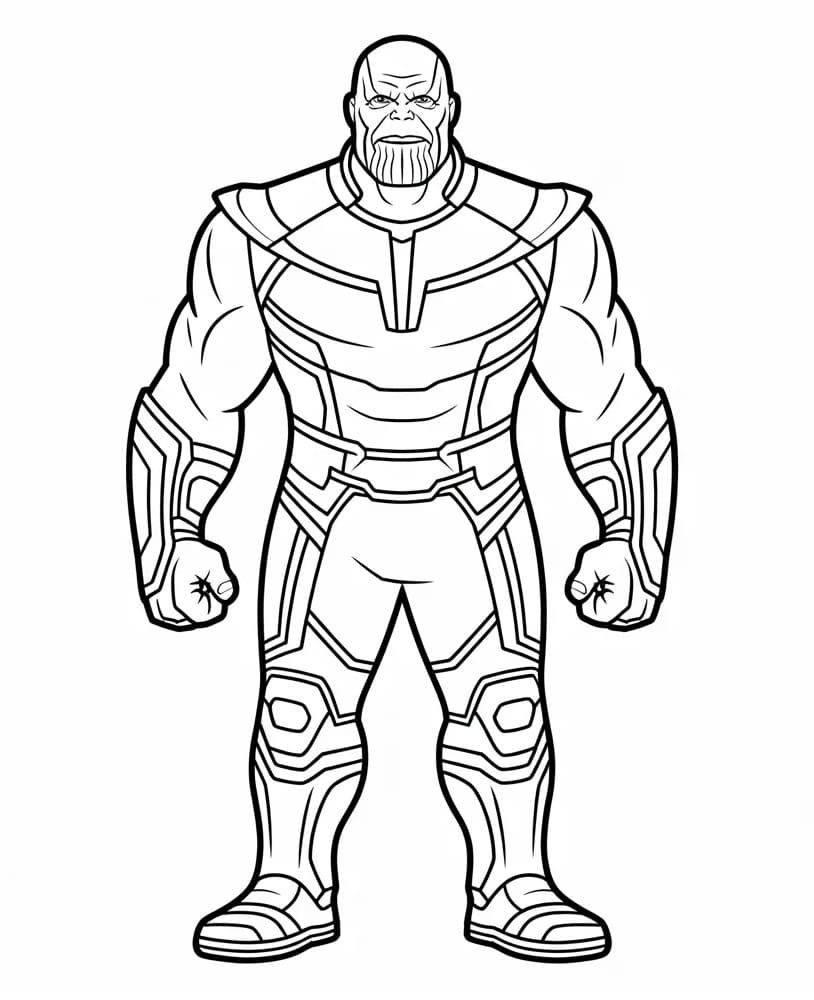 Thanos Without His Hat