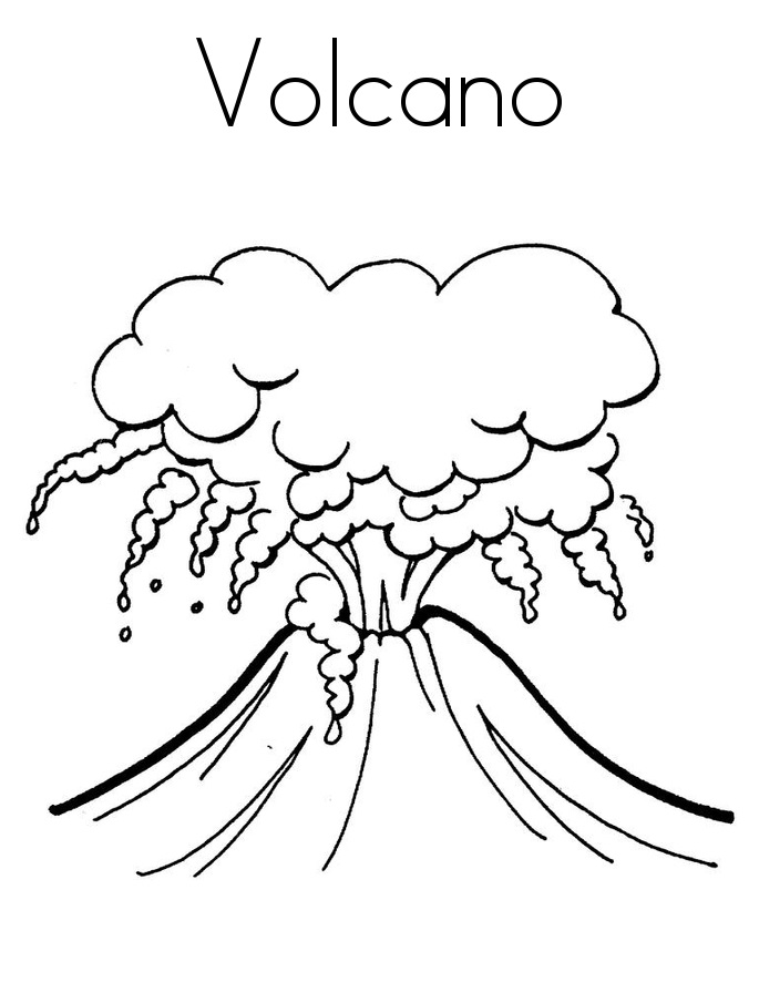 The Cinder Cone Volcano Coloring Game The Cinder Cone Volcano