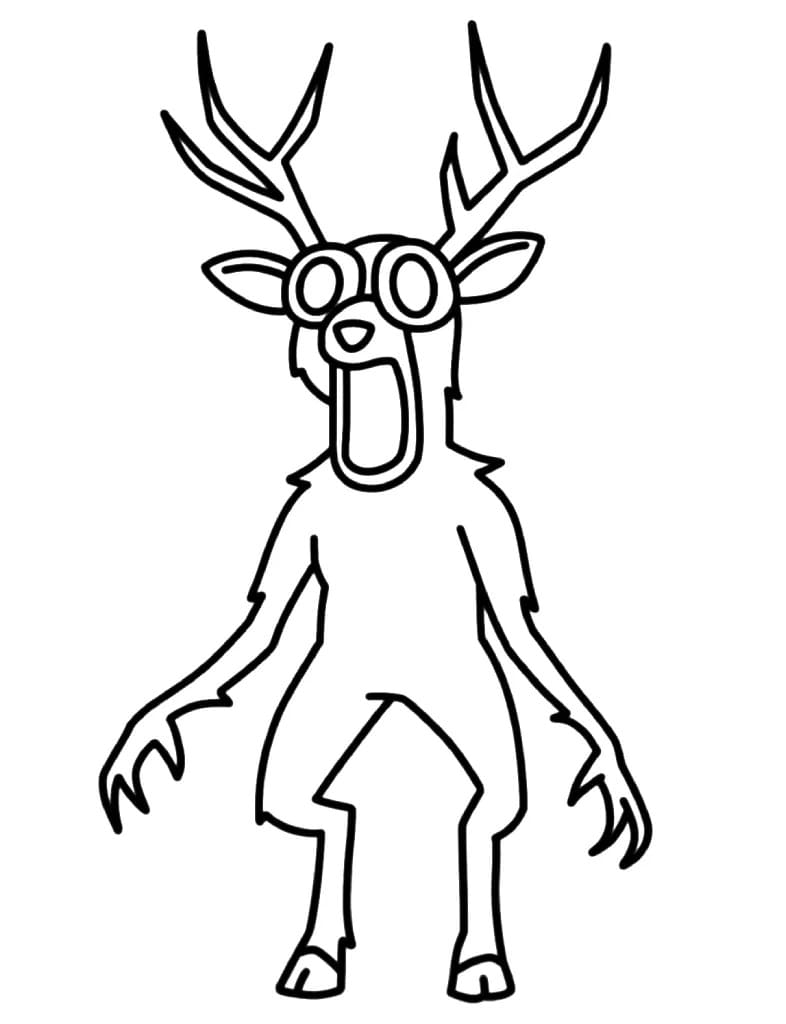 The Deer in 99 Nights in the Forest