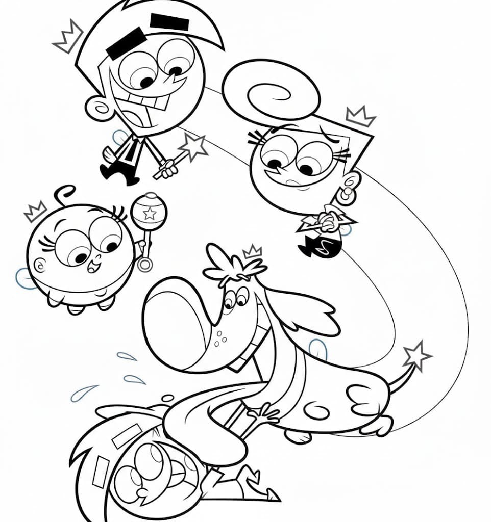 The Fairly OddParents simple