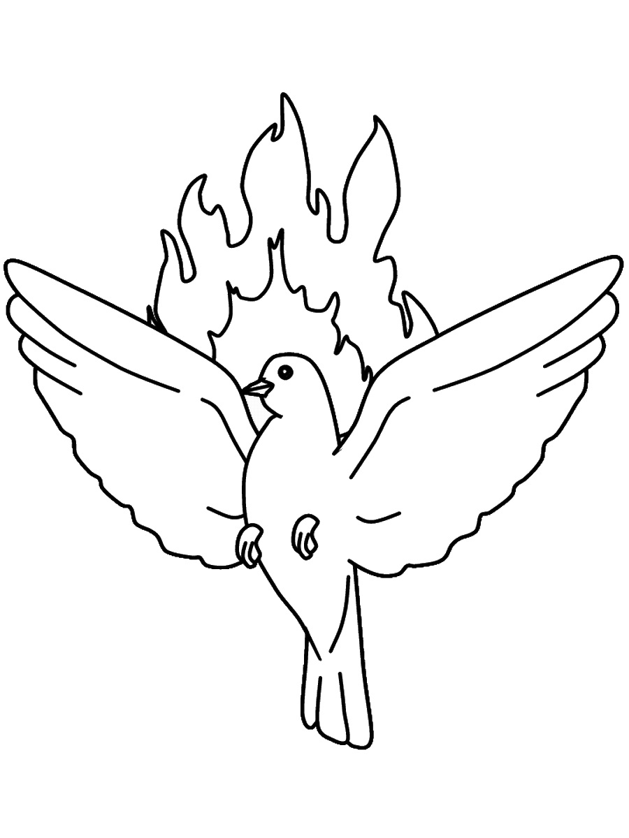 The Holy Spirit 1 Coloring Game The Holy Spirit 1