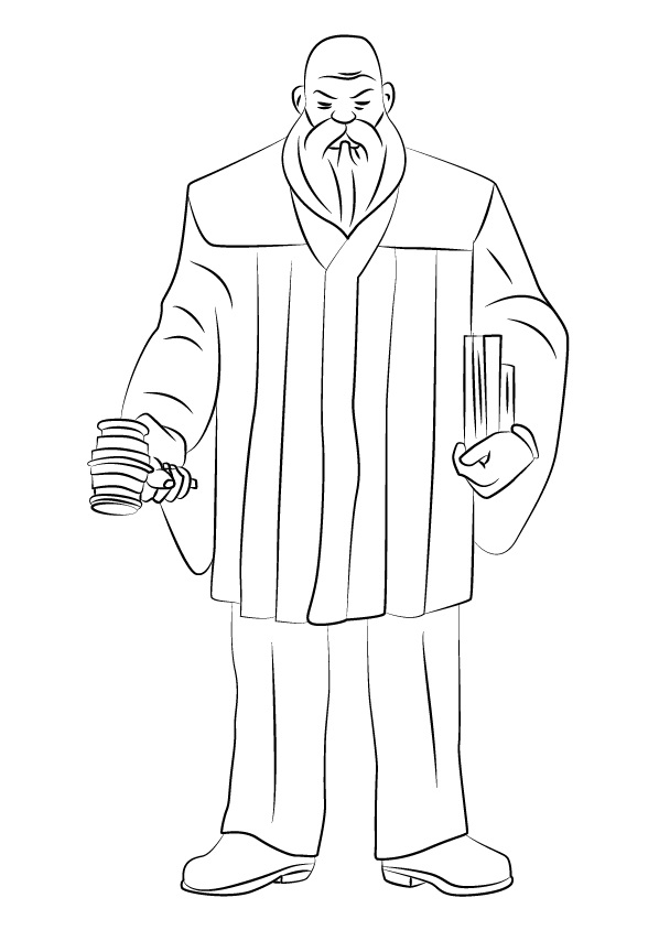 The Judge from Ace Attorney