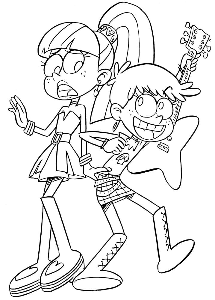 The Loud House 10 Coloring Game The Loud House 10