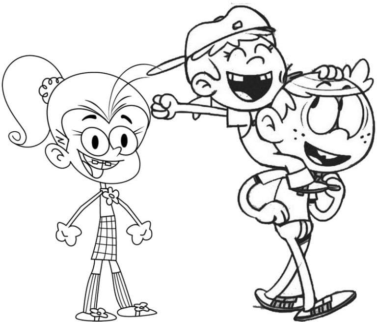 The Loud House 11 Coloring Game The Loud House 11