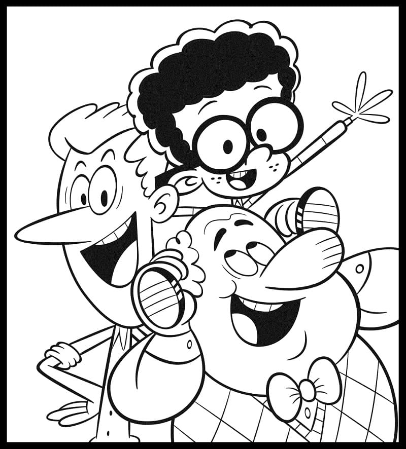 The Loud House 2 Coloring Game The Loud House 2