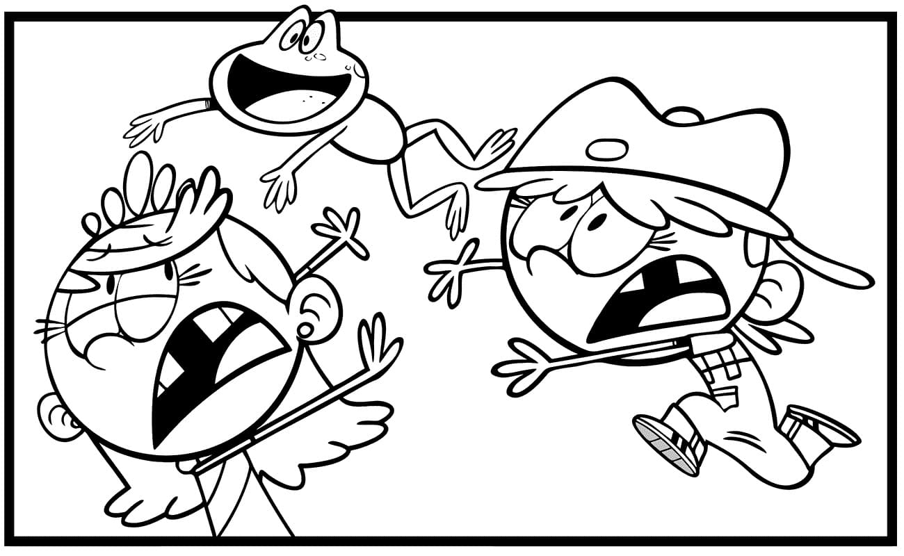 The Loud House 5 Coloring Game The Loud House 5