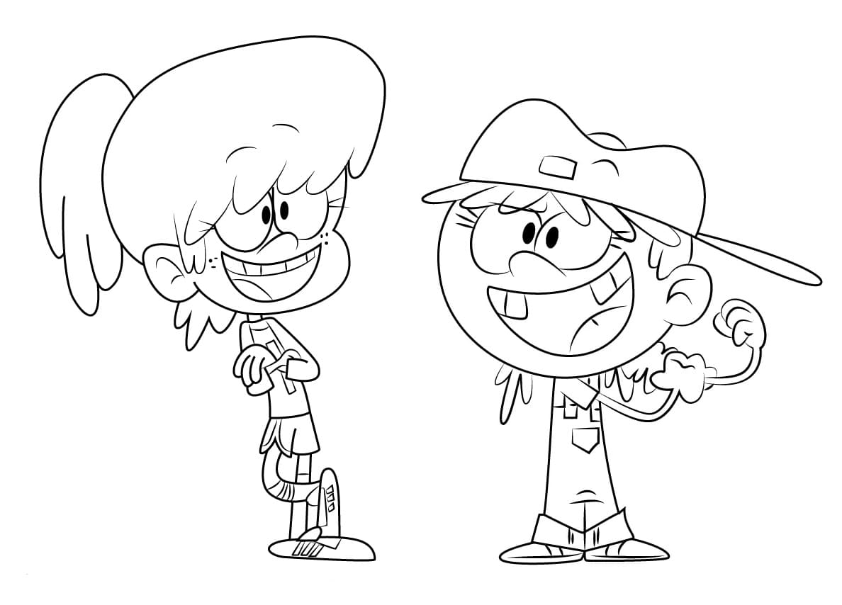 The Loud House 7 Coloring Game The Loud House 7