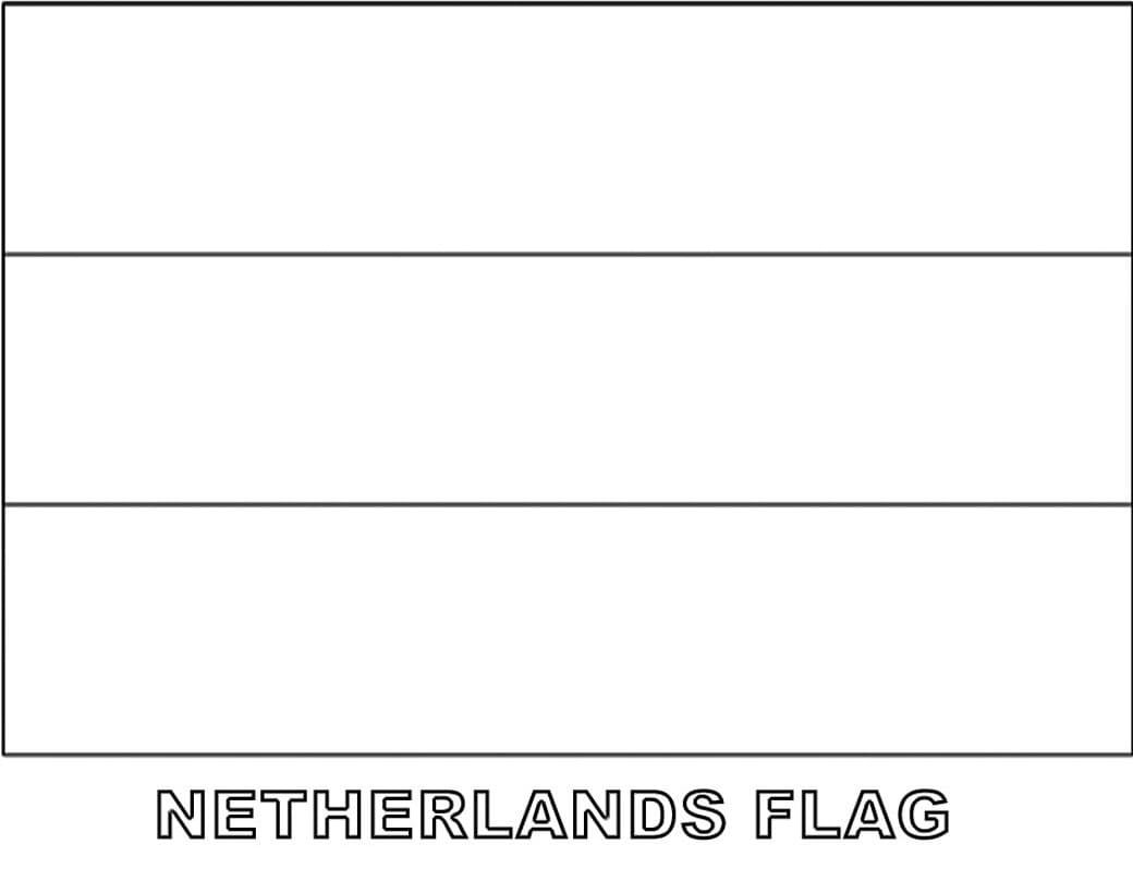 The Netherlands Flag Coloring Game The Netherlands Flag