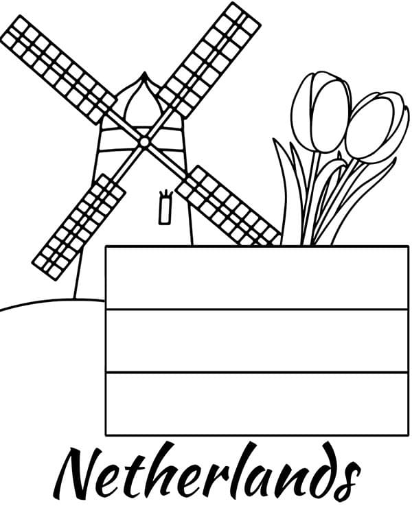 The Netherlands Coloring Game The Netherlands