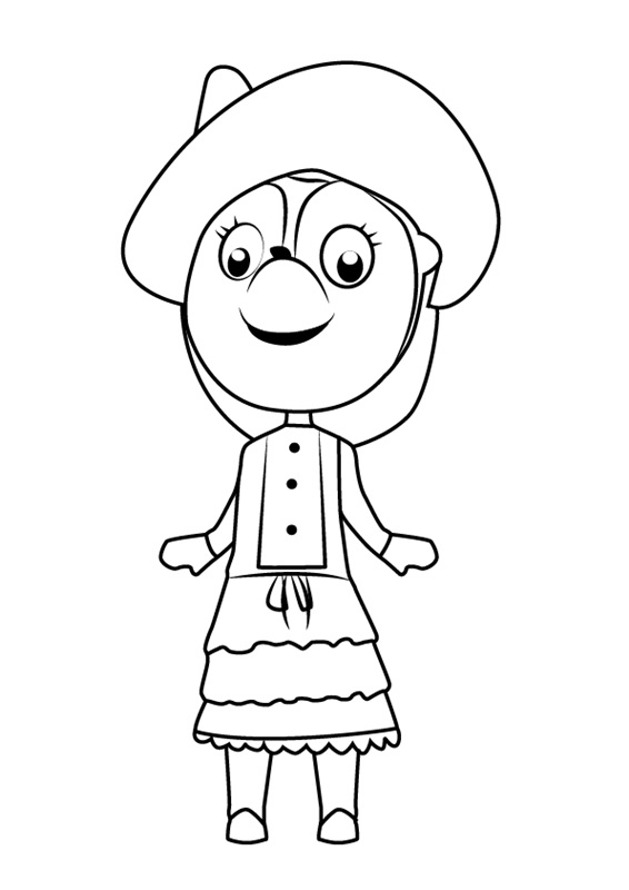 The Pie Thief Coloring Game The Pie Thief