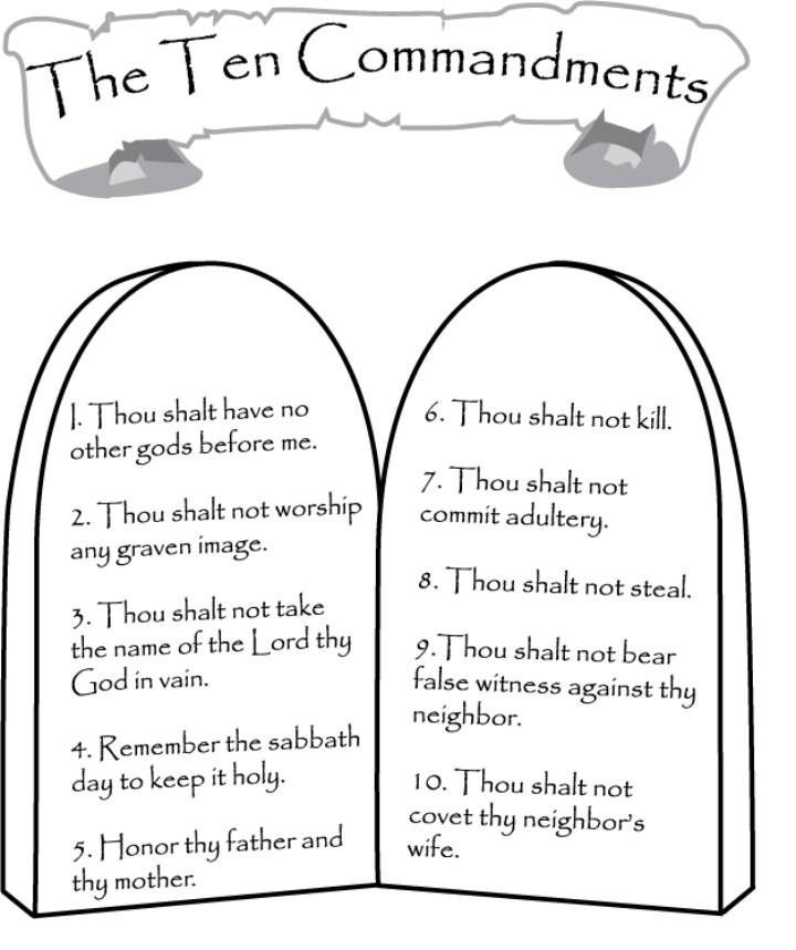 The Ten Commandments